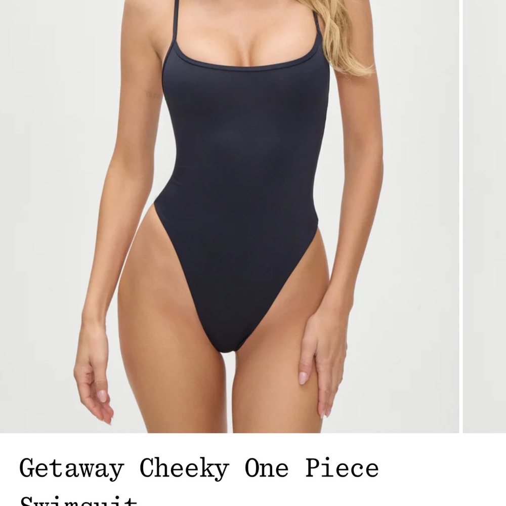 Getaway Cheeky One Piece Swimsuit - Black